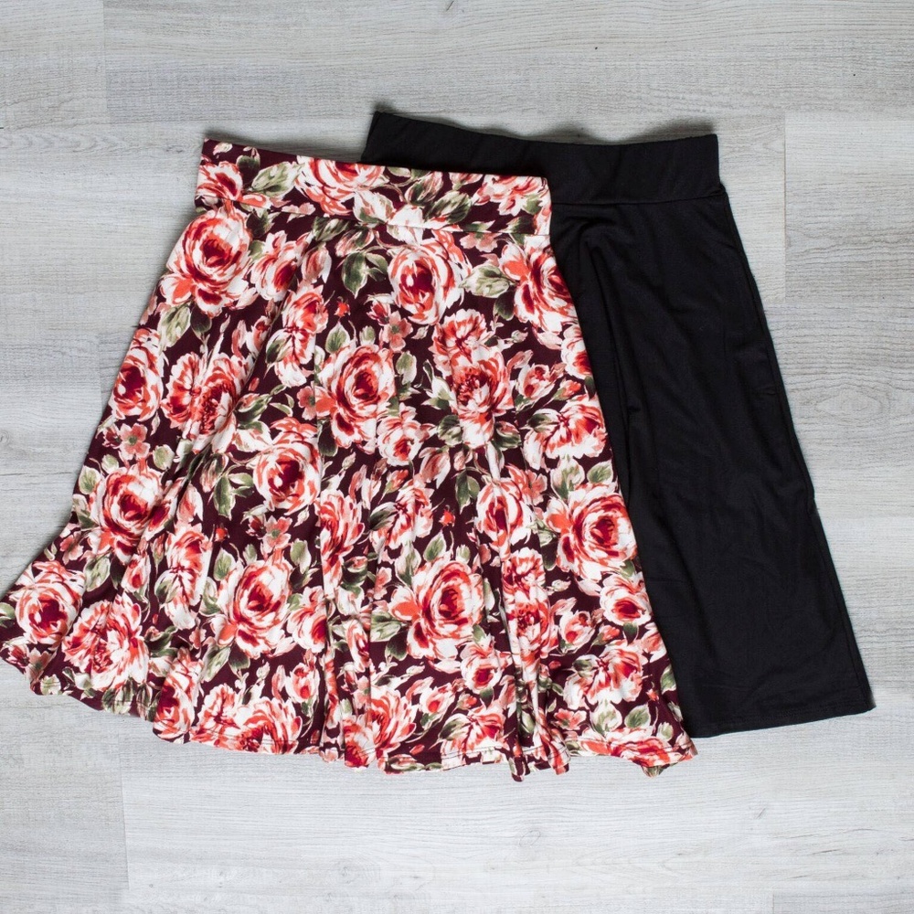 Black Madison Skirt